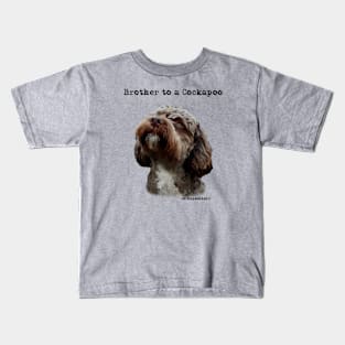 Cockapoo Dog Brother Kids T-Shirt